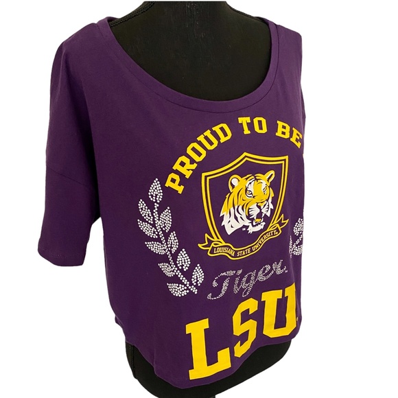 E5 COLLEGE CLASSICS LSU Spirit-wear, Size Large - Picture 3 of 6